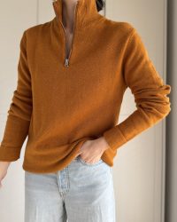 Sweter wełna/bawełna L/XL